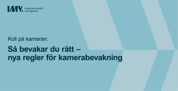 Ny kamerabevakningslag från 1 april 2025 – vad innebär det för Actinode projekt i kommuner?